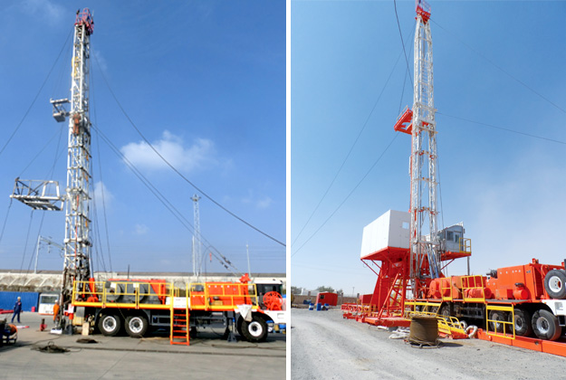 Мбу буровая. Мобильная буровая zj40. XJ 450 подъемный агрегат. Workover Rig xj750. Буровой станок МБУ 140.